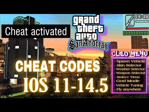 [Mod Menu Hack] Grand Theft Auto: San Andreas CLEO Menu Ios and Cheat ...