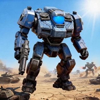 Mecha Fortress: Robot War TD v4.00.03 [ +6 APK MOD ] Auto Win